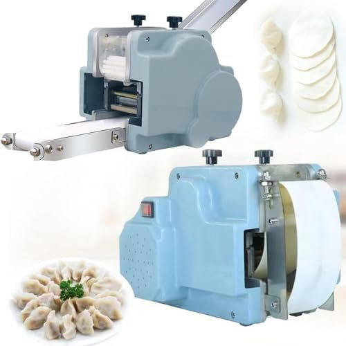 Macchina automatica del creatore della pelle di gnocchi, Involtino primavera/Pierogi/ravioli/Momo, macchina dell'involucro del gnocco di Sheeter della pasta 120W