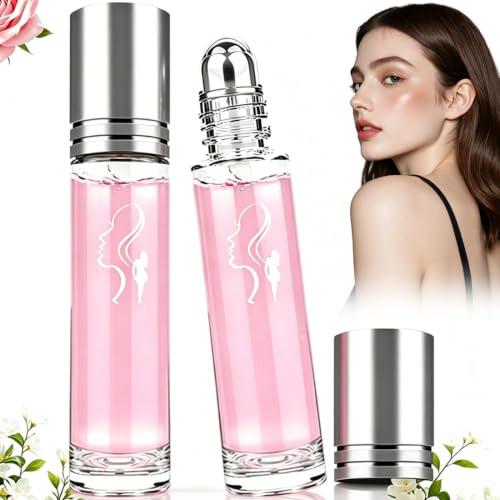 Pheromon Parfum Damen Roll-On – Pheromon Parfüm mit Parfumöl | Damenparfüm Roll-On, süßer Duft für unterwegs | Auslaufsicheres Mini Parfüm Set, 10ML Taschenparfum