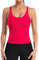 Attraco Damen Tank Top Sports Shirts Oberteile Frauen Racerback Workout Crop Top Ärmellos für Yoga Jogging Laufen Shirts Sportshirt Rot L