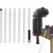 Telescopic Gutter Cleaning Tools - Gutter Cleaning Tools Cleaning Brush, Roof Gutter Cleaner Equipment, Brish Head for Leaves Debris Window Spider Web