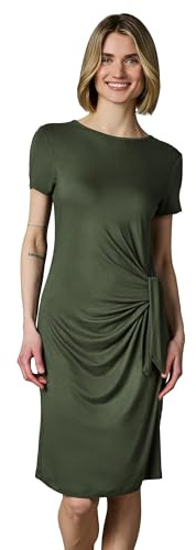 Ragwear Damen kurzes Sommerkleid Kurzarm Minikleid mit seitlichem Bindeband Knotta YOUMODO XS-XXL