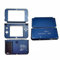 Hzxkqmil Kit de Coque de Remplacement pour Nintendo New 3DS XL Console, Boîtier Supérieur/Inférieur Plaque de Boutons Couvercle de Batterie Accessoires pour Nintendo New 3DSXL (Bleu)