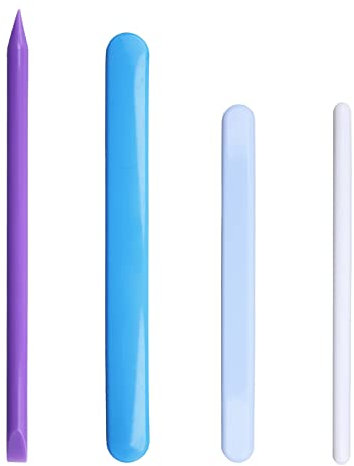 4pieces Silikon Stickstäbchen Harz Mix Sticks Rührstäbe Zum Entfernen Von Stangen Zum Mischen Von Harzflüssigfarbe Epoxy Handwerk