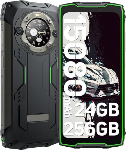 CHANDUELEC BV9300 Pro téléphone Robuste 16GB + 256GB 15080mAh 6.7'' écran Android 13 MediaTek Helio G99 33W NFC 4G Smartphone