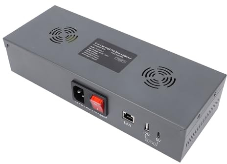 Cocoarm Cocoarm Kit d'injecteur et Séparateur PoE, Matériau en Fer, Sortie 150 W, Performances Réseau Rapides pour Mini Antennes Paraboliques (Prise UE) (Prise UE)