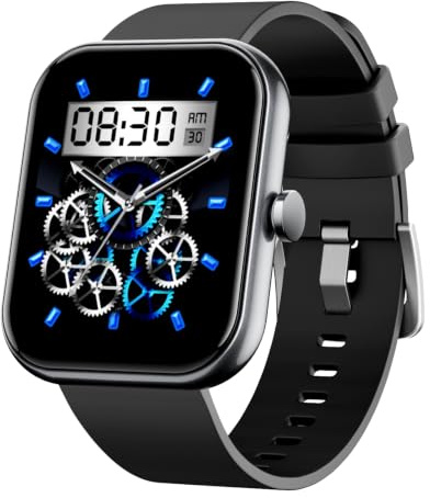 Relxhome Smartwatch Damen Herren AI Übersetzer & Sprachassistent, 1.95 Touchscreen Fitness Tracker, Bluetooth Anrufe, Herzfrequenz & SpO2, Schlafmonitor, IP68 wasserdicht Sportuhr 15 Tage Akku