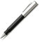 Faber-Castell 147510 - Tintenroller ONDORO Edelharz, Mine: 0,5 mm, inklusive Geschenkverpackung, Schaftfarbe: schwarz / silber