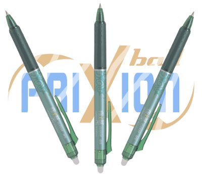 Pilot Frixion Clicker 3er-Set grün