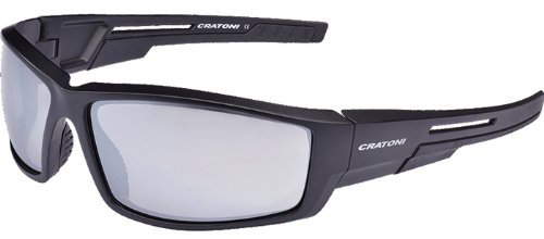 Cratoni Fahrradbrille Raw, Black Matt, One Size, 21014110