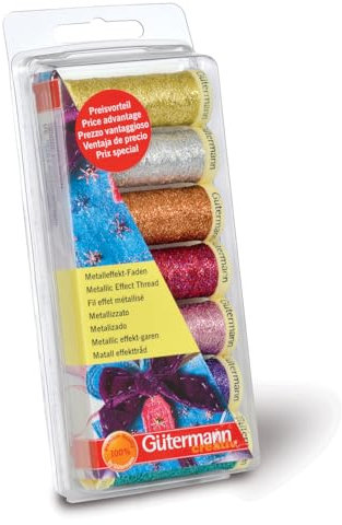 Gütermann Filo Impostato, Polyester, Multicolore, 50m, 350 unità