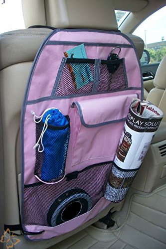 Preiswert&Gut Rückenlehntasche Seven Bags Autotasche Rosa Pink Sitzschutz