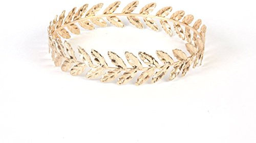 Gravity Threads Gold Leaf Headband, Gold