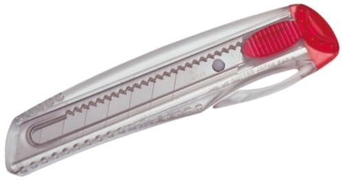 NT Cutter iL 120 P 18mm rot-transparent