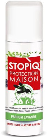 Nutriexpert • STOPIQ Protection Maison • Elimine insectes volants et rampants, Action préventive • Grande contenance: Spray de 250 ml