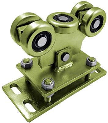 ZAB-S Laufwagen (Code:WR-5MM-60/4) Laufrolle Profilmaße:60x60x4 Gartentor Schiebetor Rolltor (WR-5MM-60/4)