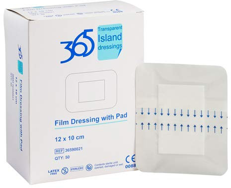 365 Film Island Dressing 10 x 12 cm - Pack of 50 (Ref 36590021)
