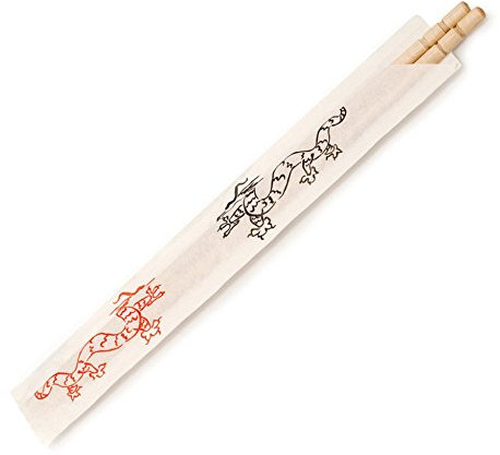 García de Pou 117.08 - Baguettes Chinoises En Sachet 21 Cm Naturel Bambou - 100 unités