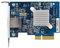 QNAP QXG-10G1T - Single-port, 5-speed 10 GbE network expansion card Black
