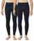 LAPASA Herren Innenfleece Thermo Unterhose, Thermohosen 2er Pack Funktionsunterwäsche Wärmer Thermoflux M56, L, Navy Blau (Wärmer)