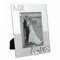 Widdle Celebrations Hochzeitstag Mr & Mrs Spiegel/Glitter 12,7 x 17,8 cm Portrait-Bilderrahmen 3882