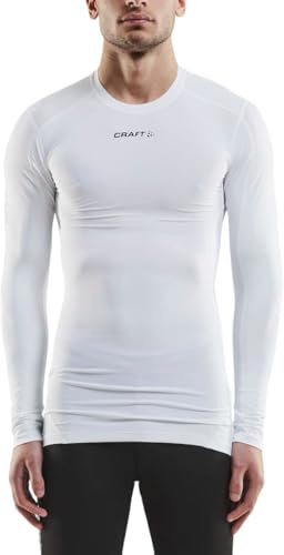 Craft PRO Control Compression Long Sleeve, Größe:M, Farbe:White
