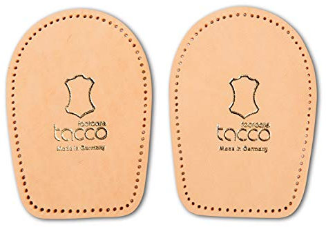 TaccoFiX Supporto Scarpa per il Tallone, Pelle Pregiata con Protezione RelaxFlex, Inserti Suola Ortopedici per Scarpe e Stivali, Qualità Tedesca, Tutte le Taglie per Uomo e Donna (41-43 EUR)