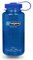 Nalgene Trinkflasche 'Everyday-Weithals' Sustain – 1L (Blau-Deckel blau, mit Namensgravur)