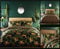 ® Duvet Set Jungle Palm Leaf Fern Tiger Cheetah Leopard Bedding Covers (King)
