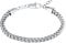 s.Oliver Armband Edelstahl Herren Armschmuck, 20+2 cm, Silber, Kommt in Schmuck Geschenk Box, 2032542