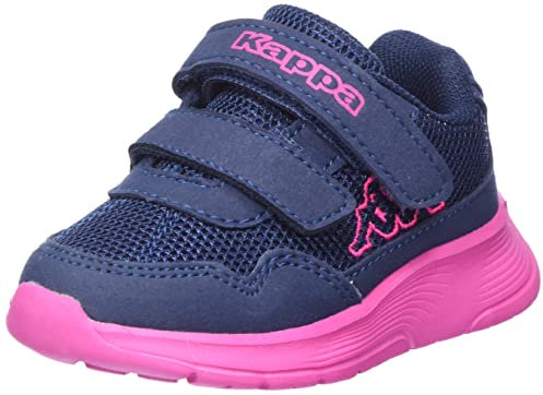 Kappa Cracker II BC M, Scarpe da Ginnastica Unisex-Bambini, Navy Rosa, 20 EU