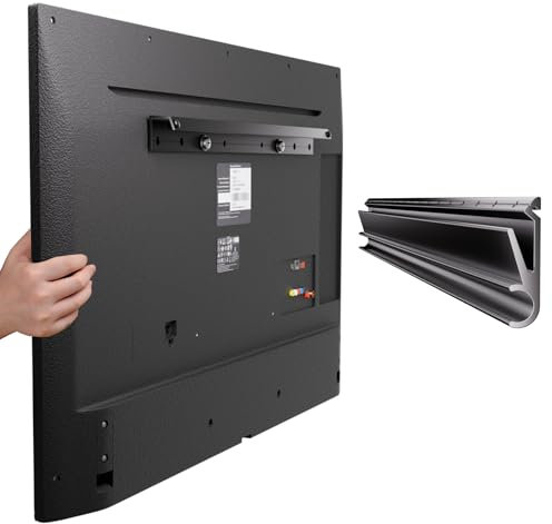 Fulifix No Stud TV Wall Mount for 22-55 Inch TVs up to 100 lbs, Universal Studless TV Wall Bracket with Bubble Level, Easy Installation, No Drill TVs Wall Mount Max VESA 400x400mm