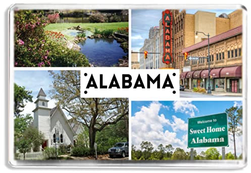 Alabama - US State - Souvenir Tourist - Fridge Magnet - Novelty Keepsake Gift