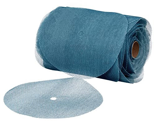 3M Blue Net Disco abrasivo con Supporto in Rete, in Rotolo, 150 mm, Grana 240, 36425