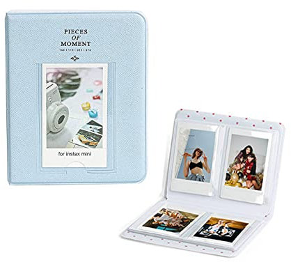 Fotoalbum für Fujifilm Instax Mini 99 12 11 9 8 7 Plus Evo LiPlay Sofortbildkamera Filme Zubehör, Polaroid Snap SnapTouch PIC-300 Z2300 Kodak Smile Printomatic Sofortdruck 2x3 Bilder