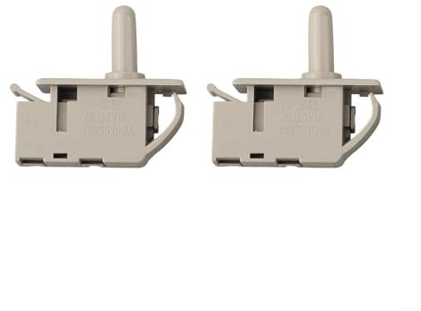 Comodo interruttore a pulsante per luce della porta del frigorifero, compatibile con vari modelli