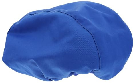TOPPERFUN Blauer Motorradhelmbezug aus Stoff für Männer, Elastisch