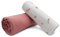 VmG-Store Jerseystoff Set farblich abgestimmt Design + Uni je 0,5mx1,5m 95% Baumwollstoff 5% Elasthan Tex Standard 100 (Blumen + Rose Set19)