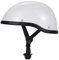 Casco Mezzo Moto Vintage, Certificazione Ece Unisex Scodella Casco, Aperto Casco ABS + Cappuccio Plastica Cotone, Anti-Collisione Protegge Sicurezza Stradale Degli Utenti C,XL=(61-62CM)