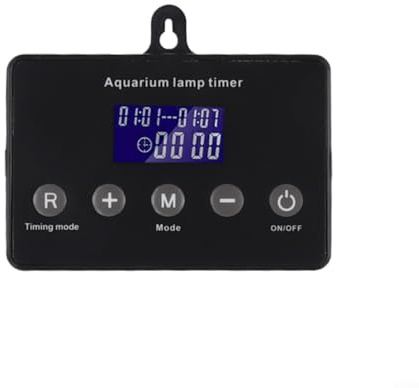 Aquarium-Steuerung, Dimmer, Timer, mit LED-Licht, für Aquariumbeleuchtung, 12–24 V kompatibel, Sonnenaufgang und Sonnenuntergang, Multi-Modus-Einstellungen