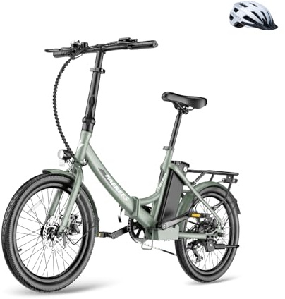 Fafrees F20 Light 20 Zoll Klapprad E-Bike, 20Ah Akku bis 100km Reichweite, 250W Elektrofahrrad für Stadt Pendler