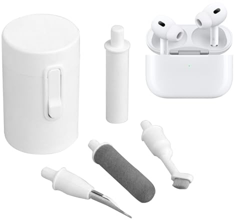 Birtern Earbud Cleaning Kit, Wireless Earbuds Cleaning Brush, Multifunctional Portable Cleaner Gadgets for Headset Smartphone