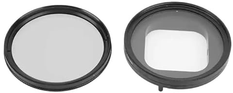 Kamera Filter,Foto-Filter 52 Mm Action-Kamera-Objektivfilter, Optisches Glas, CPL-Polarisationsfilter Mit UV-Filter-Adapterrahmen USO Apto para Hero 9 Black, 10, 11