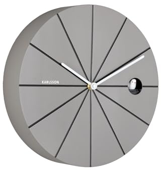 Karlsson Wanduhr Destacado Cuckoo - Grau - 28x28x28cm