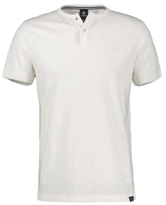 LERROS - Herren Serafino Kurzarm T-Shirt