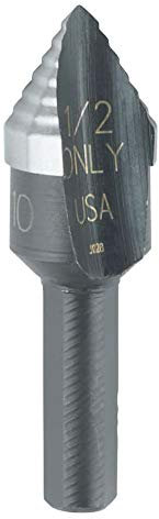 Irwin Tools IRWIN Unibit Drill Bit, Single Hole Size, 1/2-Inch (10310)