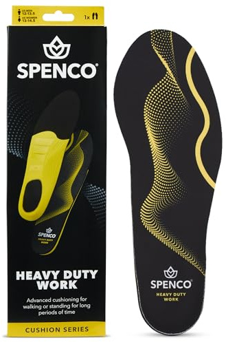 Spenco Polysorb Heavy Duty Maximum All Day Comfort and Support Shoe Insole Women's 9-10 / Men's 8-9