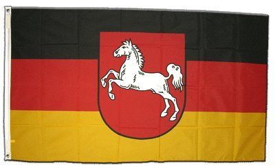 Flagge Deutschland Niedersachsen - 60 x 90 cm