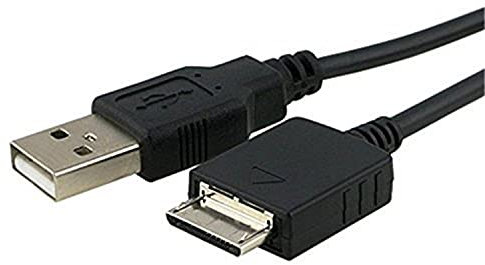 USB cable for Sony NWZ-S515, NWZ-S516, NWZ-S518, NWZ-S543, NWZ-S544, NWZ-S545, NWZ-S615, NWZ-S616, NWZ-S618, NWZ-S636, NWZ-S638, NWZ-S639 Walkman MP3 Players - Charging Cable