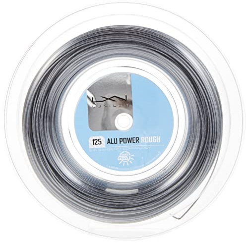 WILSON Sporting Goods Luxilon Big Banger ALU Power 125 grobe Rolle, Silber, 100 m (16 Gauge) (WRZ990120)