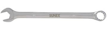 Sunex 991716MA 16 mm Fully Polished V-Groove Combination Wrench CRV